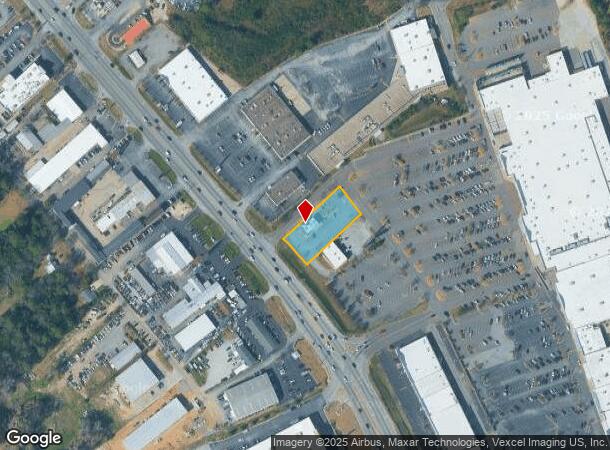 256 Bobby Jones Expy, Augusta, GA Parcel Map