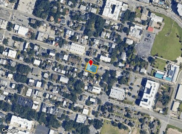  537 E Broughton St, Savannah, GA Parcel Map