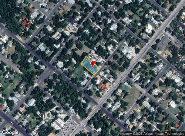  404 N Pecan St, Fredericksburg, TX Parcel Map