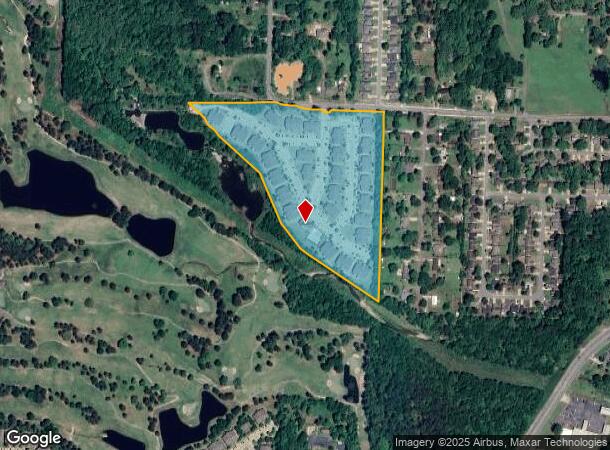 11 Augusta Ct, Little Rock, AR Parcel Map