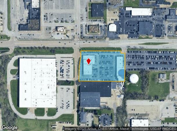  625 W Kimberly Rd, Davenport, IA Parcel Map