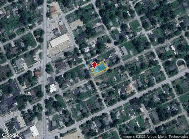 1010 Plum St, Marshall, IL Parcel Map