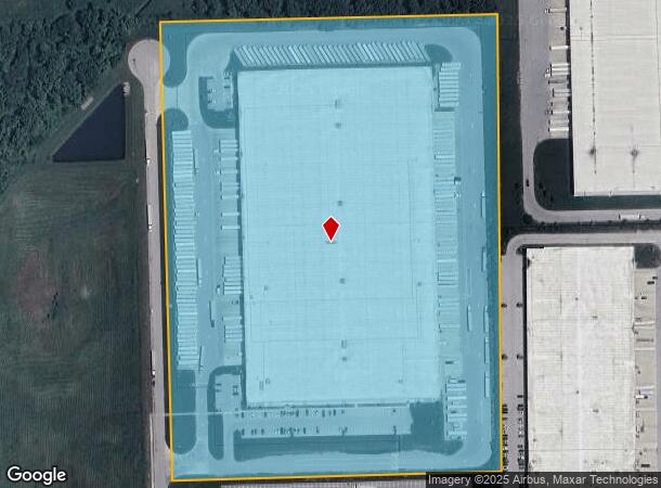  1705 Midwest Dr, Plainfield, IN Parcel Map