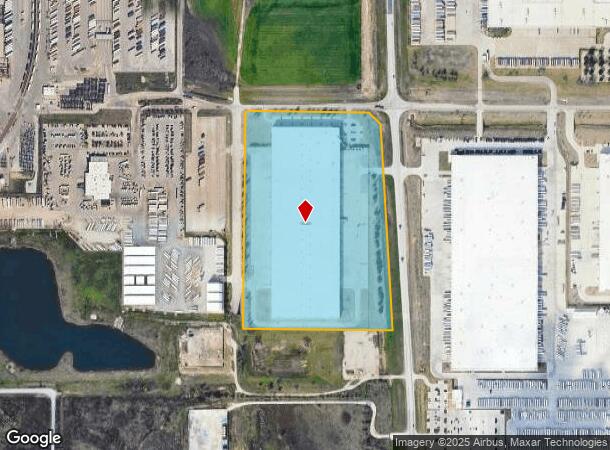  1200 Intermodal Pky, Haslet, TX Parcel Map