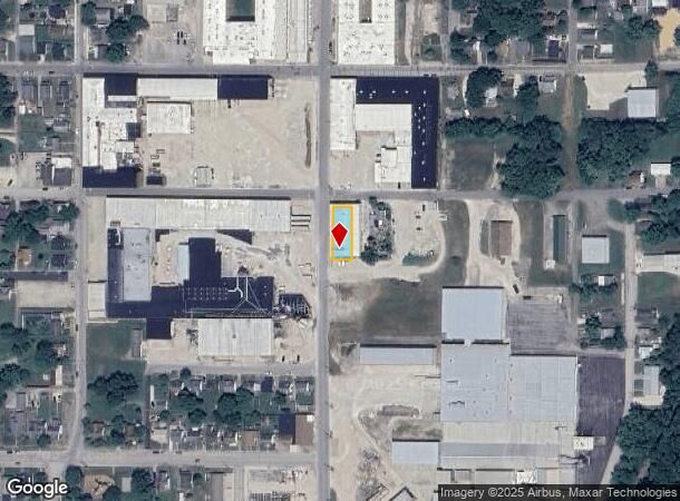 1230 Vine St, Jasper, IN Parcel Map