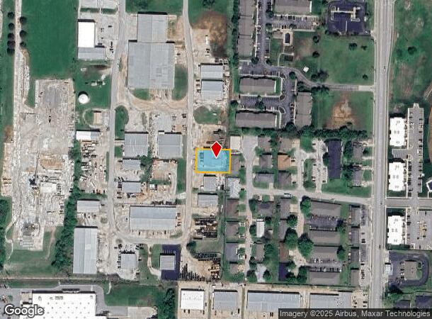  1274 N Kinder St, Nixa, MO Parcel Map