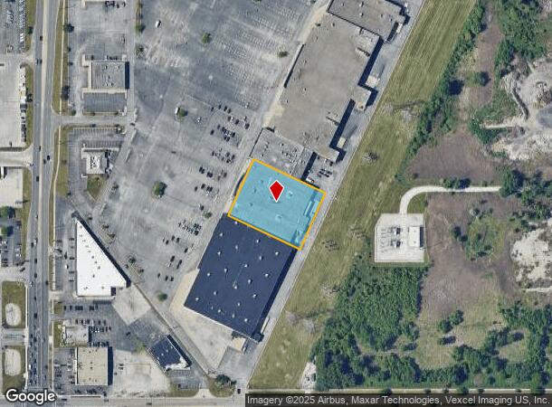  2550 E 170Th St, Lansing, IL Parcel Map