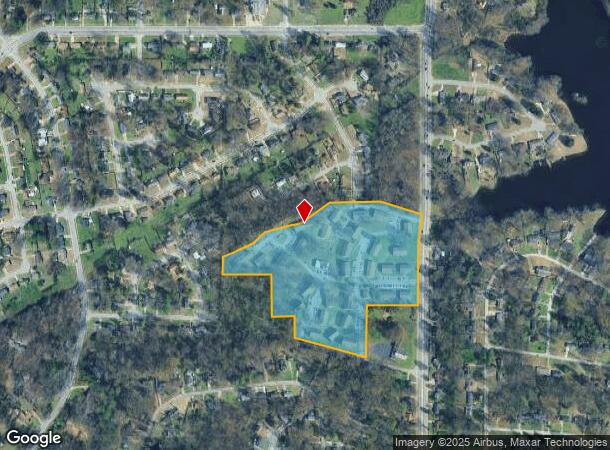 2881 Range Line Rd, Memphis, TN Parcel Map