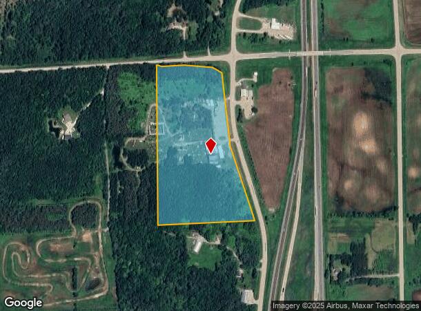 2055 W Frontier Rd, Little Suamico, WI Parcel Map