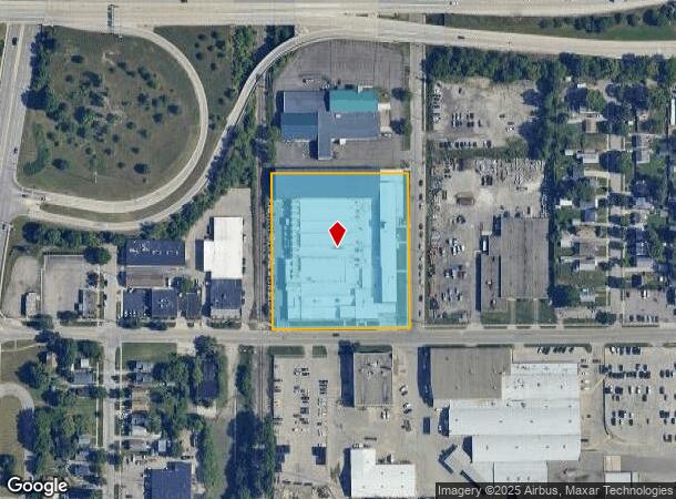  735 E Hazel St, Lansing, MI Parcel Map