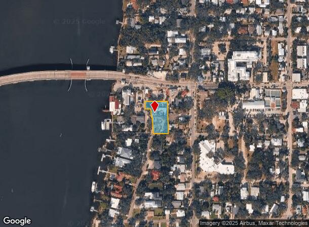 110 Columbus Ave, New Smyrna Beach, FL Parcel Map