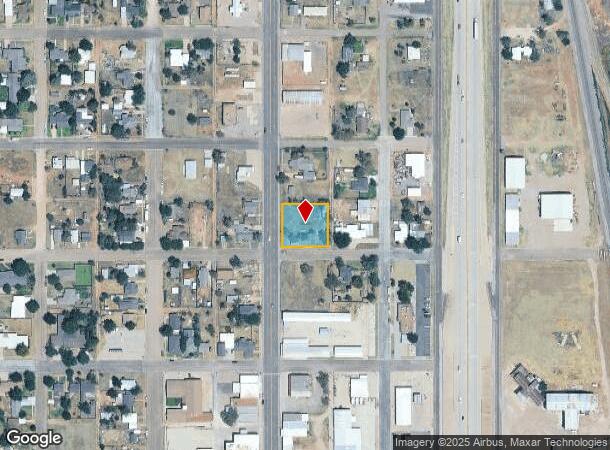 1102 Avenue D, Abernathy, TX Parcel Map