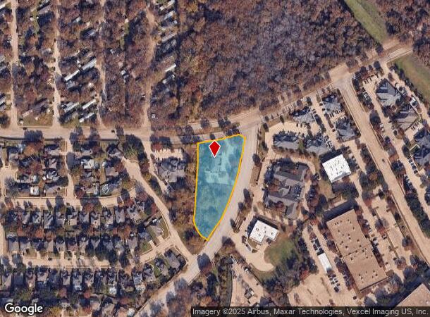  2401 Mustang Dr, Grapevine, TX Parcel Map