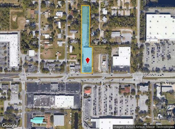 2900 W New Haven Ave, Melbourne, FL Parcel Map