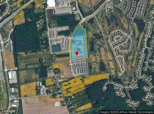  500 Fieldstone Ln, Chesapeake, VA Parcel Map