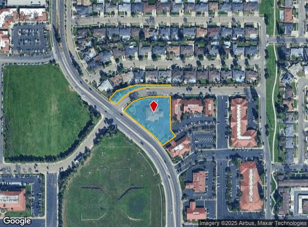 7160 N 1St St, Fresno, CA Parcel Map