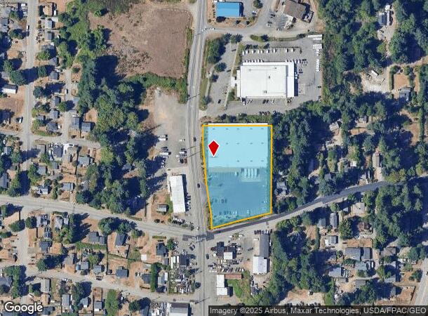 286 S National Ave, Bremerton, WA Parcel Map