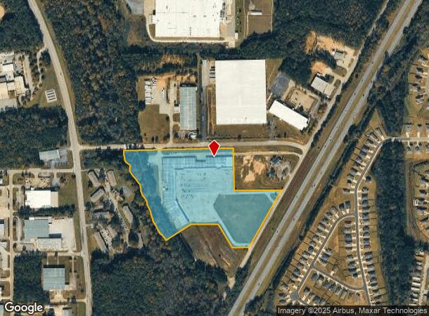 1220 Fox Run Ave, Opelika, AL Parcel Map