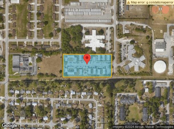  705 S 29Th St, Fort Pierce, FL Parcel Map