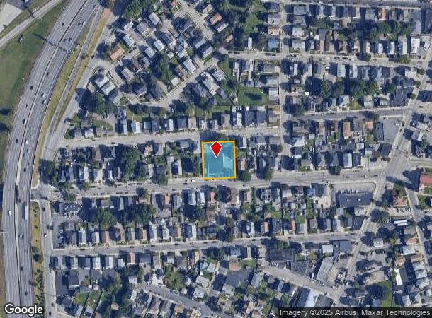  178 East St, Pawtucket, RI Parcel Map