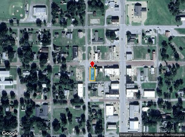 124 W Main St, Haskell, OK Parcel Map