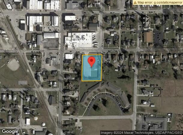  117 E Yeasting St, Gibsonburg, OH Parcel Map