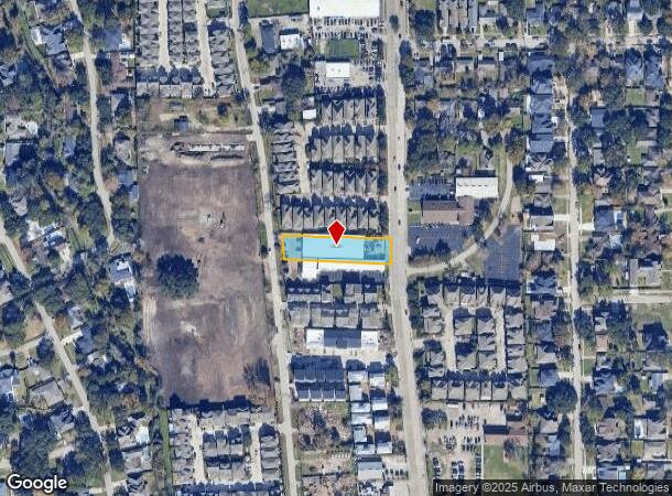  1705 Bingle Rd, Houston, TX Parcel Map