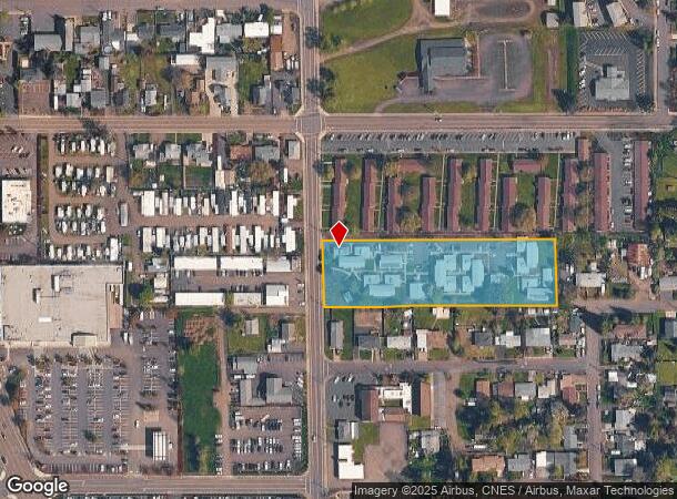  1623 Ne Vine St, Roseburg, OR Parcel Map