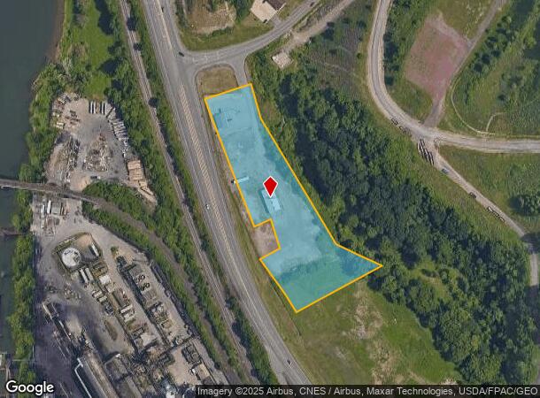 1980 Main St, Follansbee, WV Parcel Map