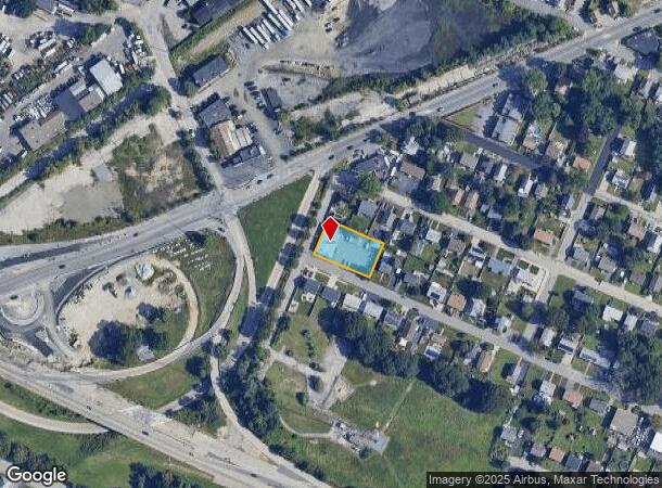 36 Pershing St, East Providence, RI Parcel Map