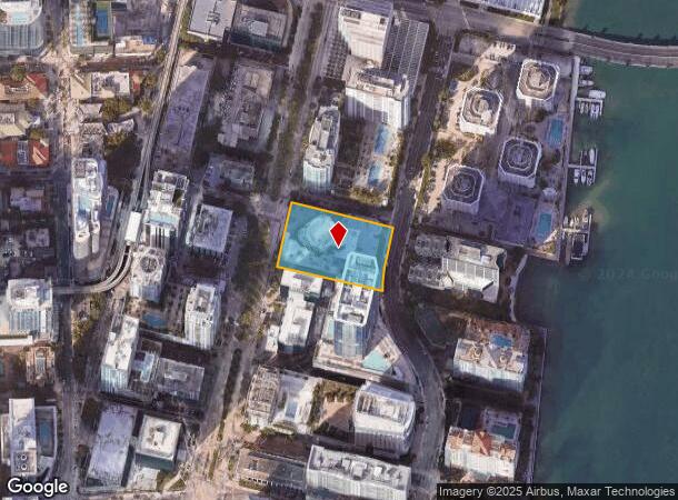  999 Brickell Ave, Miami, FL Parcel Map