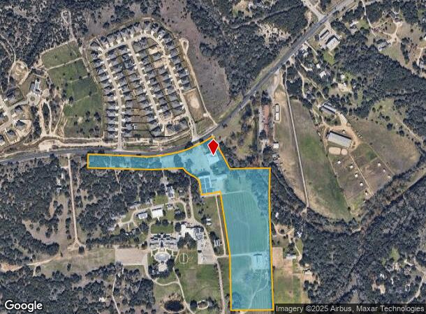  360 Lotus Cir, Austin, TX Parcel Map