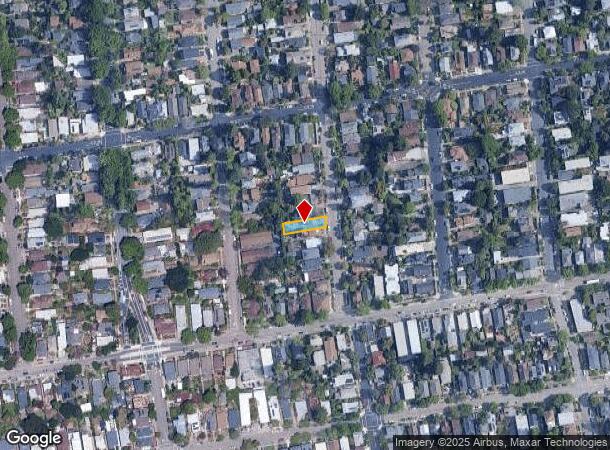 2426 Mcgee Ave, Berkeley, CA Parcel Map