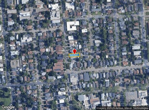 2635 College Ave, Berkeley, CA Parcel Map