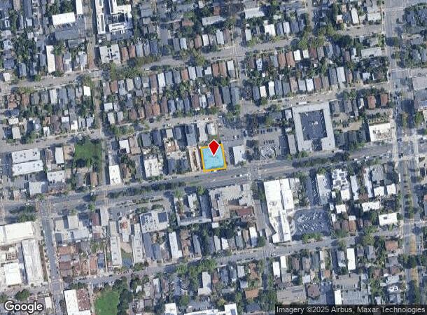 1375 University Ave, Berkeley, CA Parcel Map