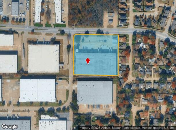 1502 W Carrier Pkwy, Grand Prairie, TX Parcel Map