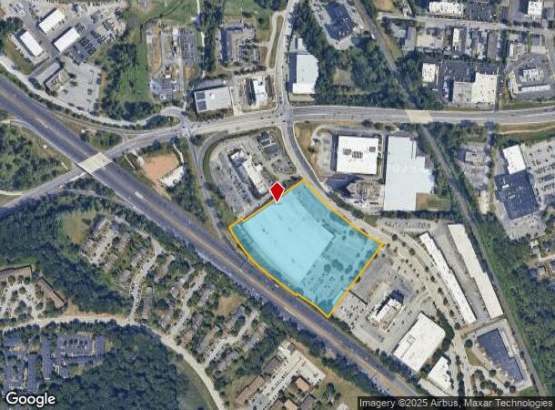  9601 Deereco Rd, Lutherville Timonium, MD Parcel Map