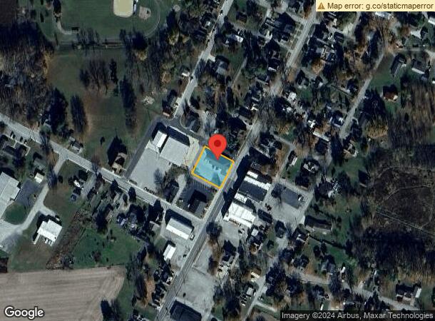  117 N Jefferson St, Cromwell, IN Parcel Map