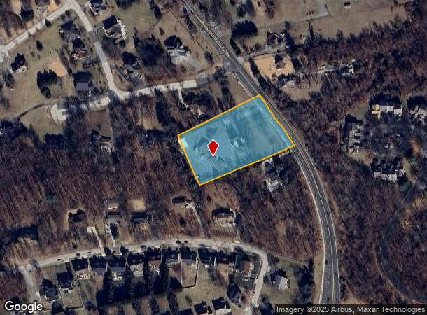 2500 Enterprise Rd, Bowie, MD Parcel Map