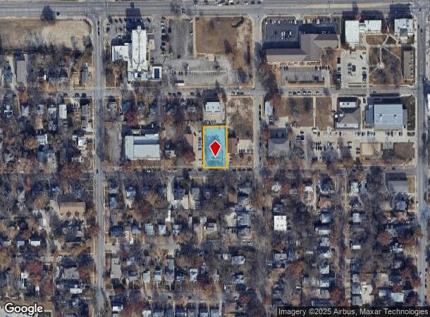  1614 Fairchild Ave, Manhattan, KS Parcel Map