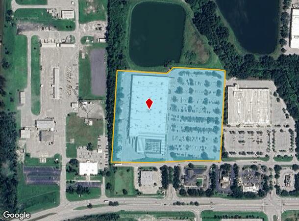  3031 Ne Pine Island Rd, Cape Coral, FL Parcel Map