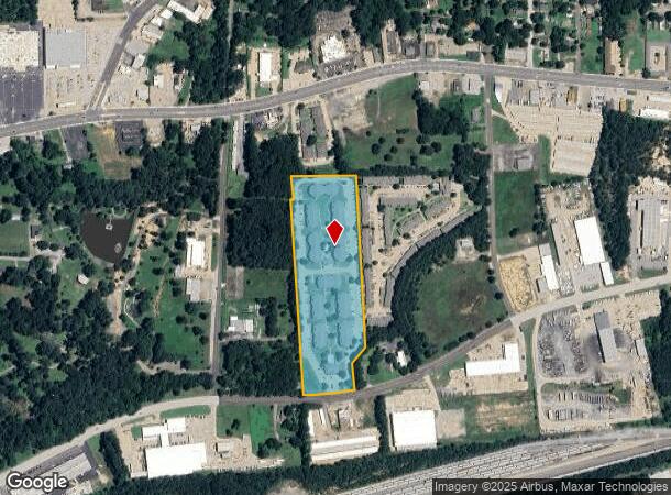  1501 E Whaley St, Longview, TX Parcel Map