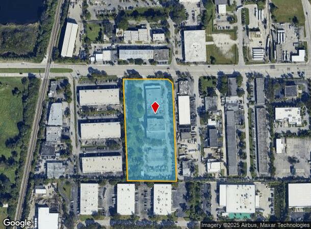 1410 Sw 3Rd St, Pompano Beach, FL Parcel Map