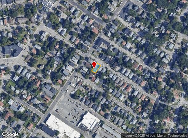 122 Waltham St, Pawtucket, RI Parcel Map