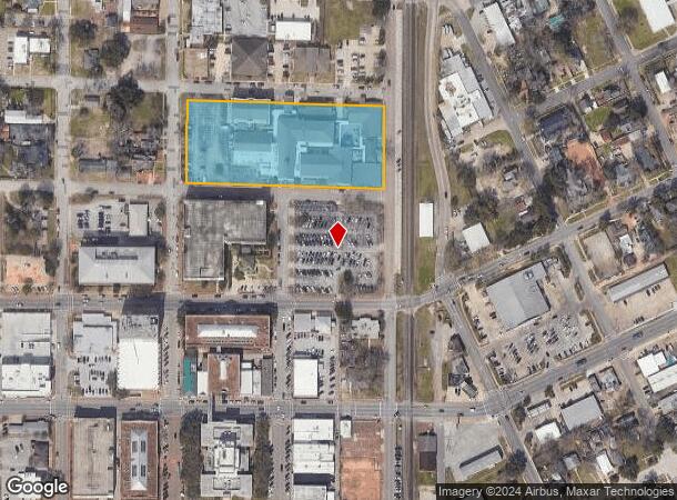  600 N Main St, Conroe, TX Parcel Map