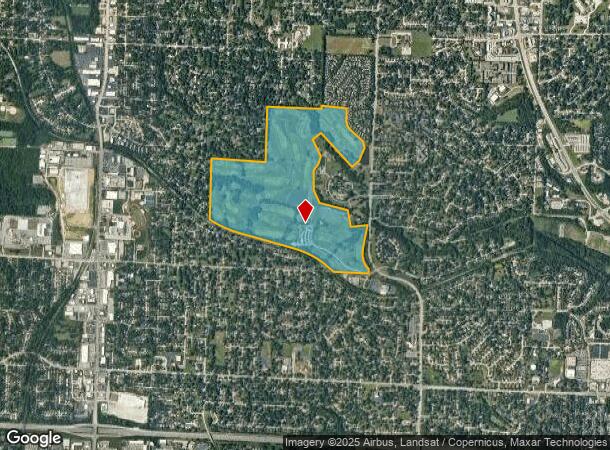  15400 E 34Th St S, Independence, MO Parcel Map