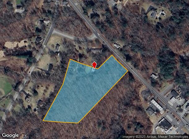 40 Merrow Rd, Tolland, CT Parcel Map