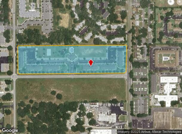 551 Huffstetler Dr, Eustis, FL Parcel Map