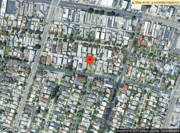  5105 W 21St St, Los Angeles, CA Parcel Map