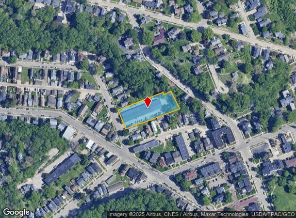 1850 Ellis St, Dubuque, IA Parcel Map